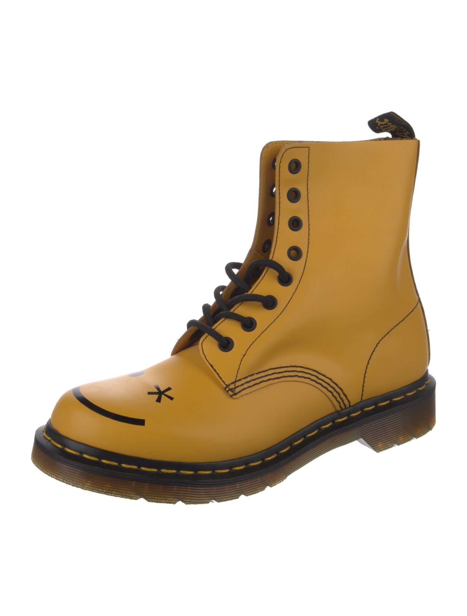 Dr. Martens Leather Combat Boots