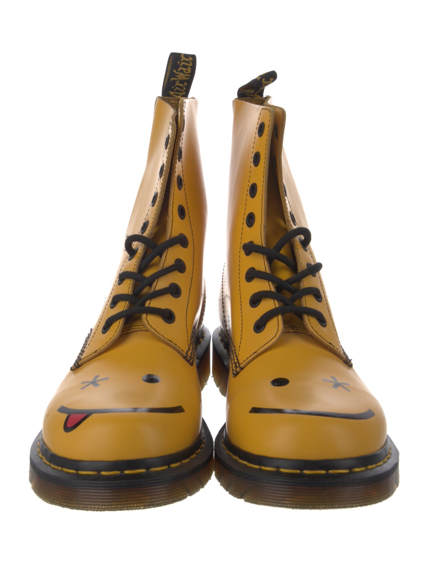 Dr. Martens Leather Combat Boots