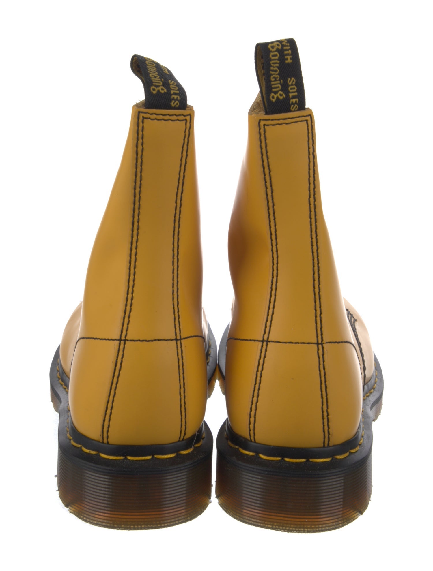 Dr. Martens Leather Combat Boots