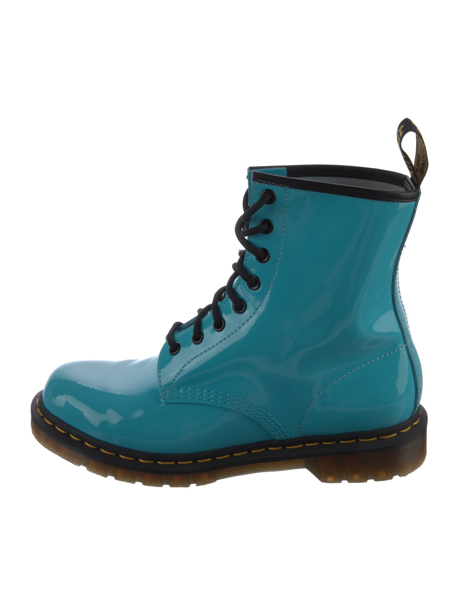 Dr. Martens Patent Leather Combat Boots