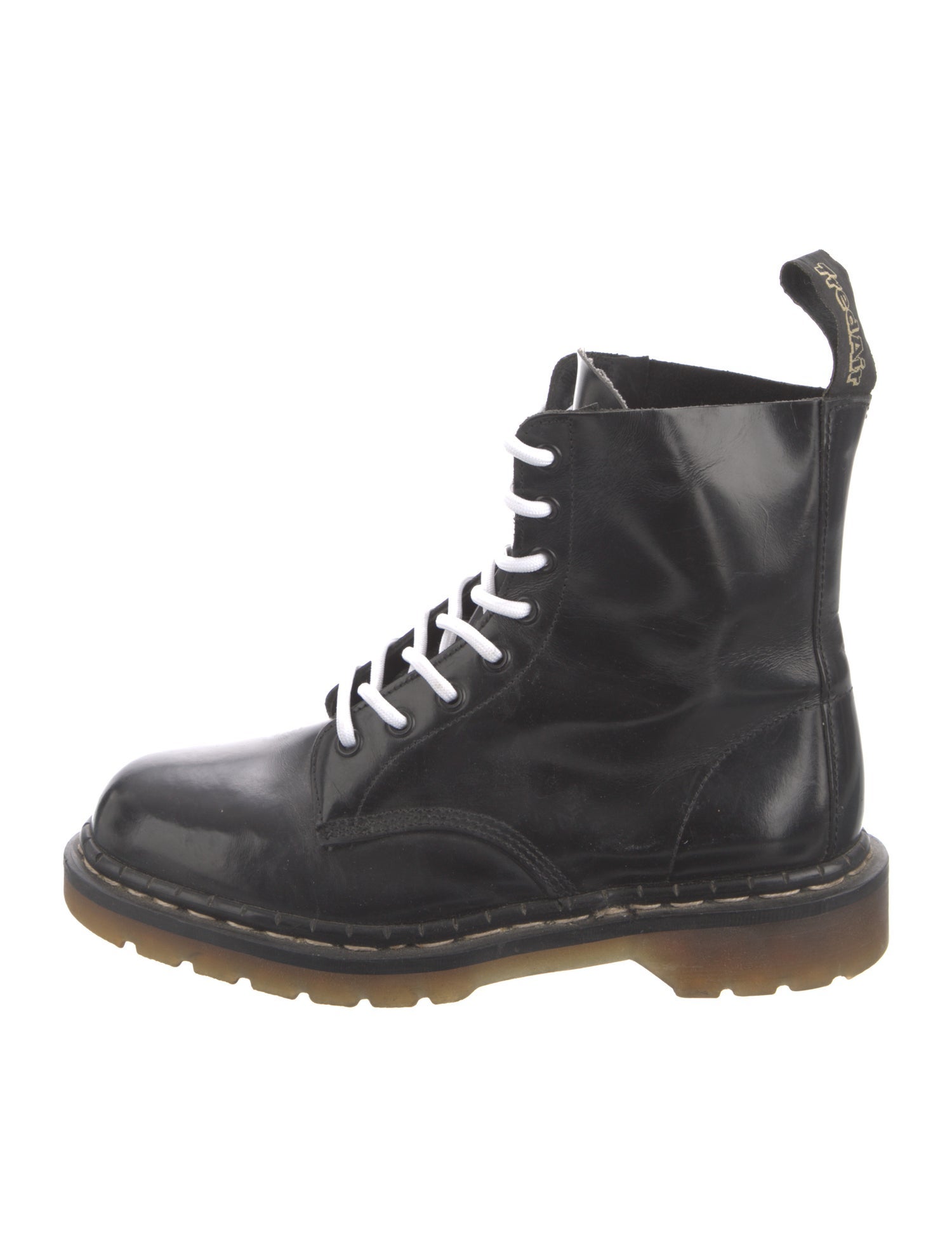 Tredair Leather Combat Boots