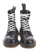 Tredair Leather Combat Boots