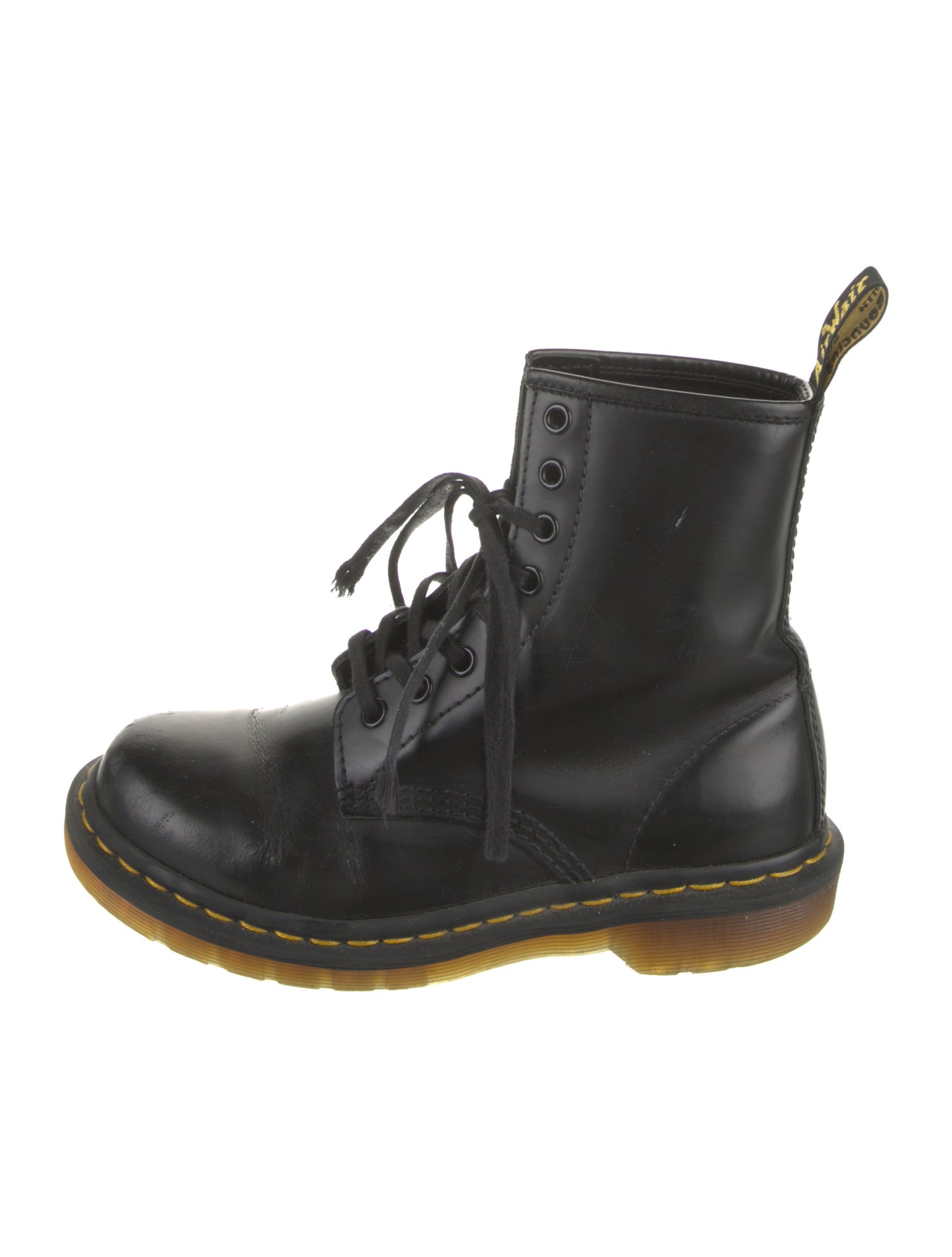 Dr. Martens Leather Combat Boots