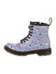 Dr. Martens Girls' Printed Combat Boots