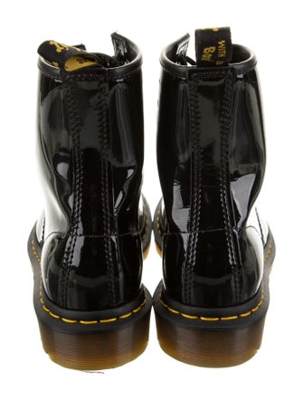 Dr. Martens Patent Leather Combat Boots