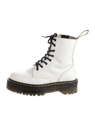 Dr. Martens Leather Combat Boots
