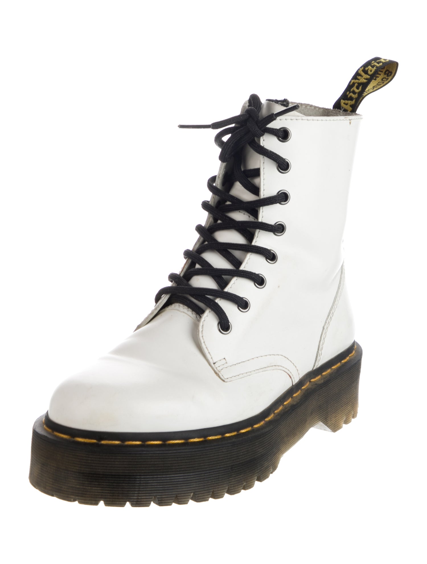 Dr. Martens Leather Combat Boots