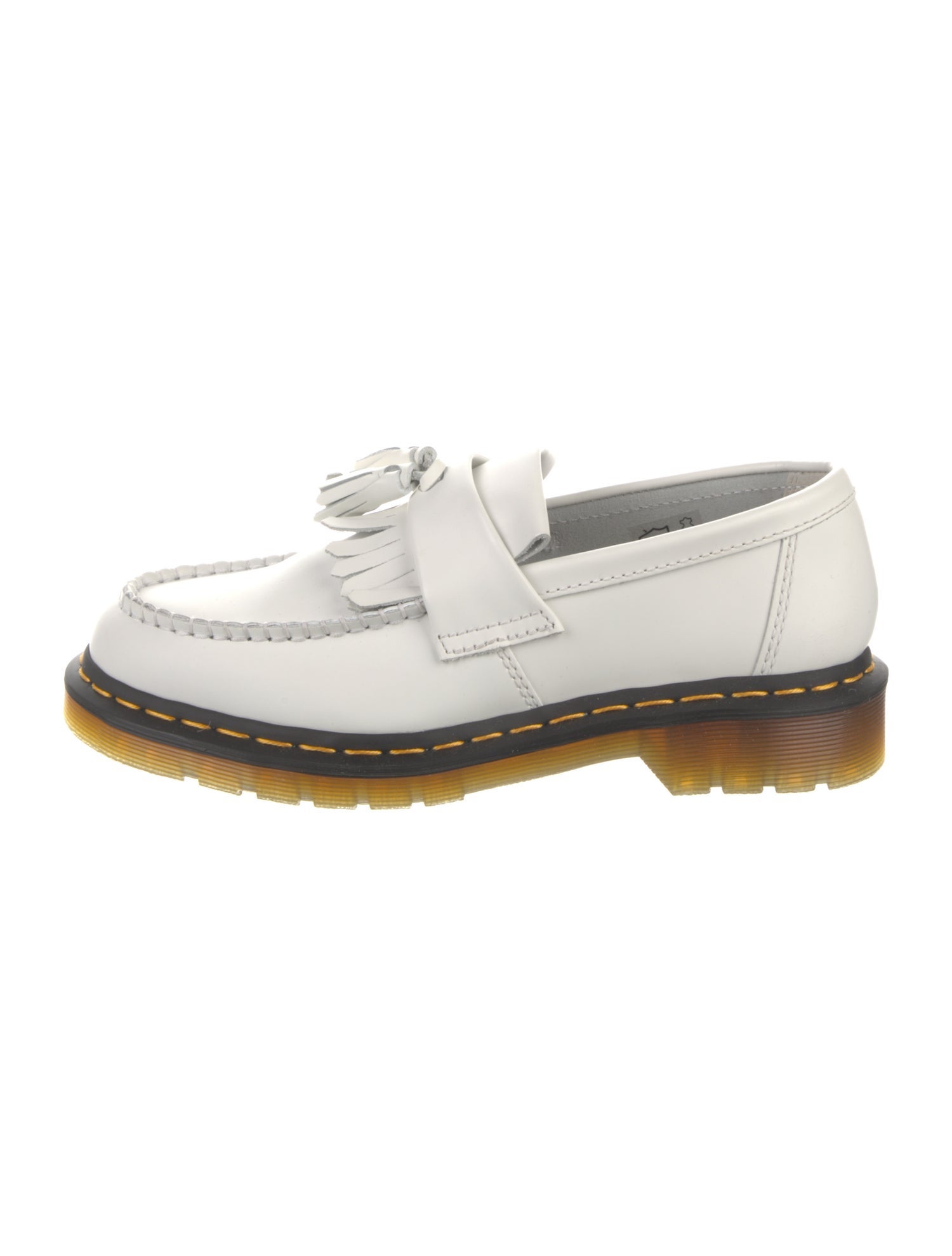 Dr. Martens Leather Tassel Accents Loafers