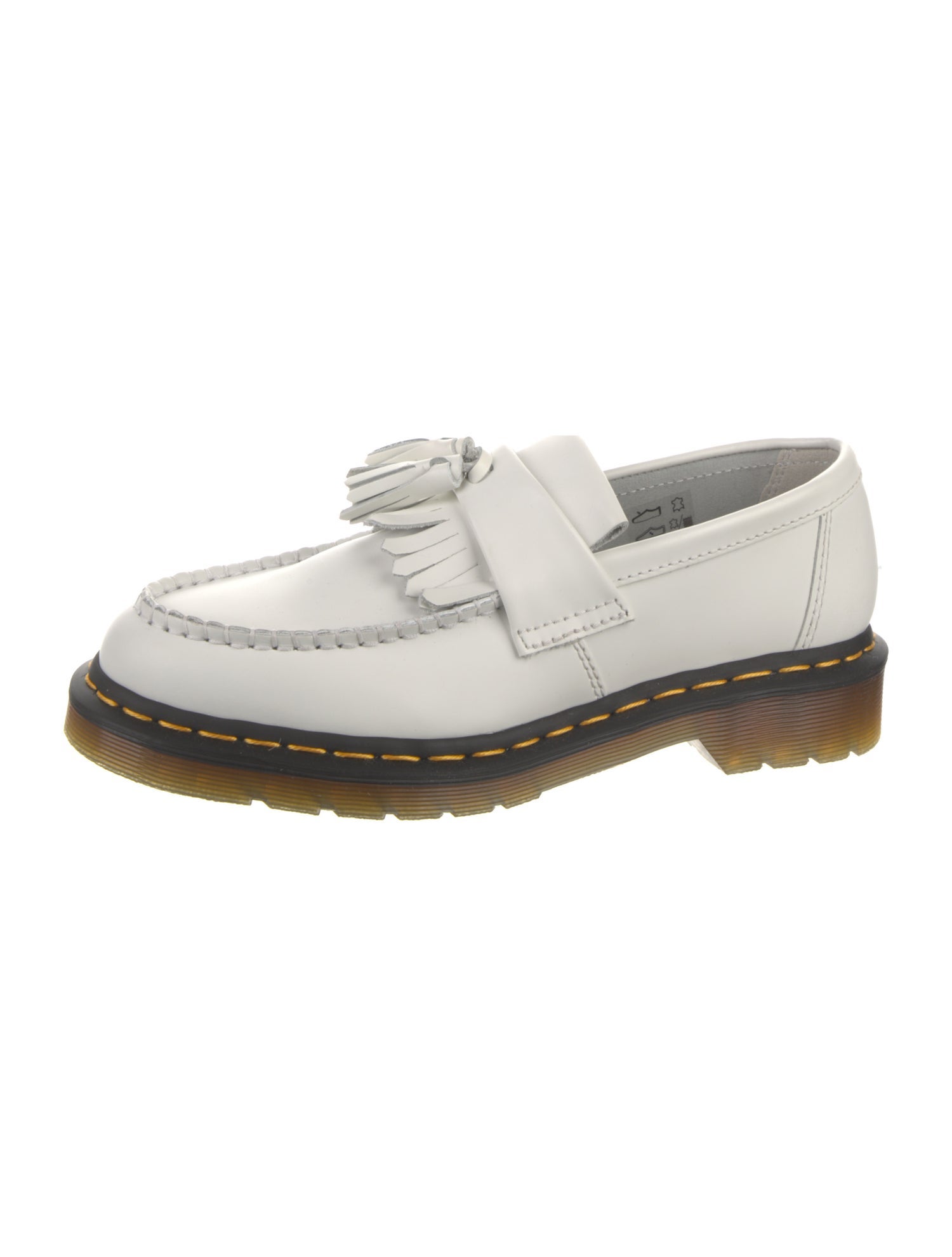 Dr. Martens Leather Tassel Accents Loafers