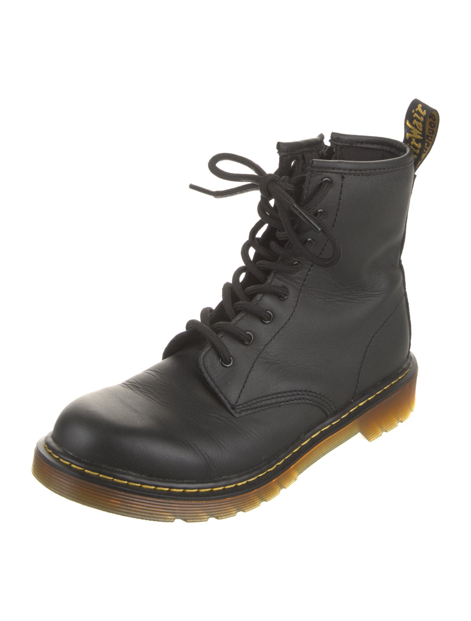 Dr. Martens Leather Combat Boots