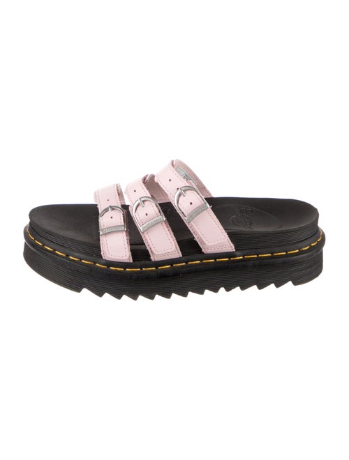 Dr. Martens Leather Slides