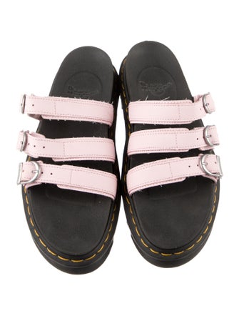 Dr. Martens Leather Slides