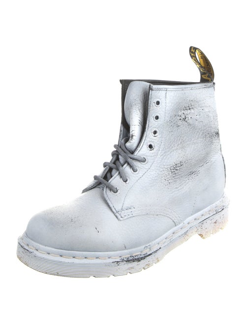 MM6 x Dr. Martens Leather Combat Boots