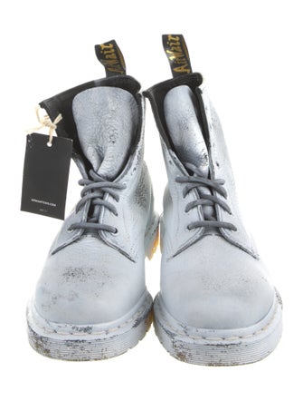 MM6 x Dr. Martens Leather Combat Boots