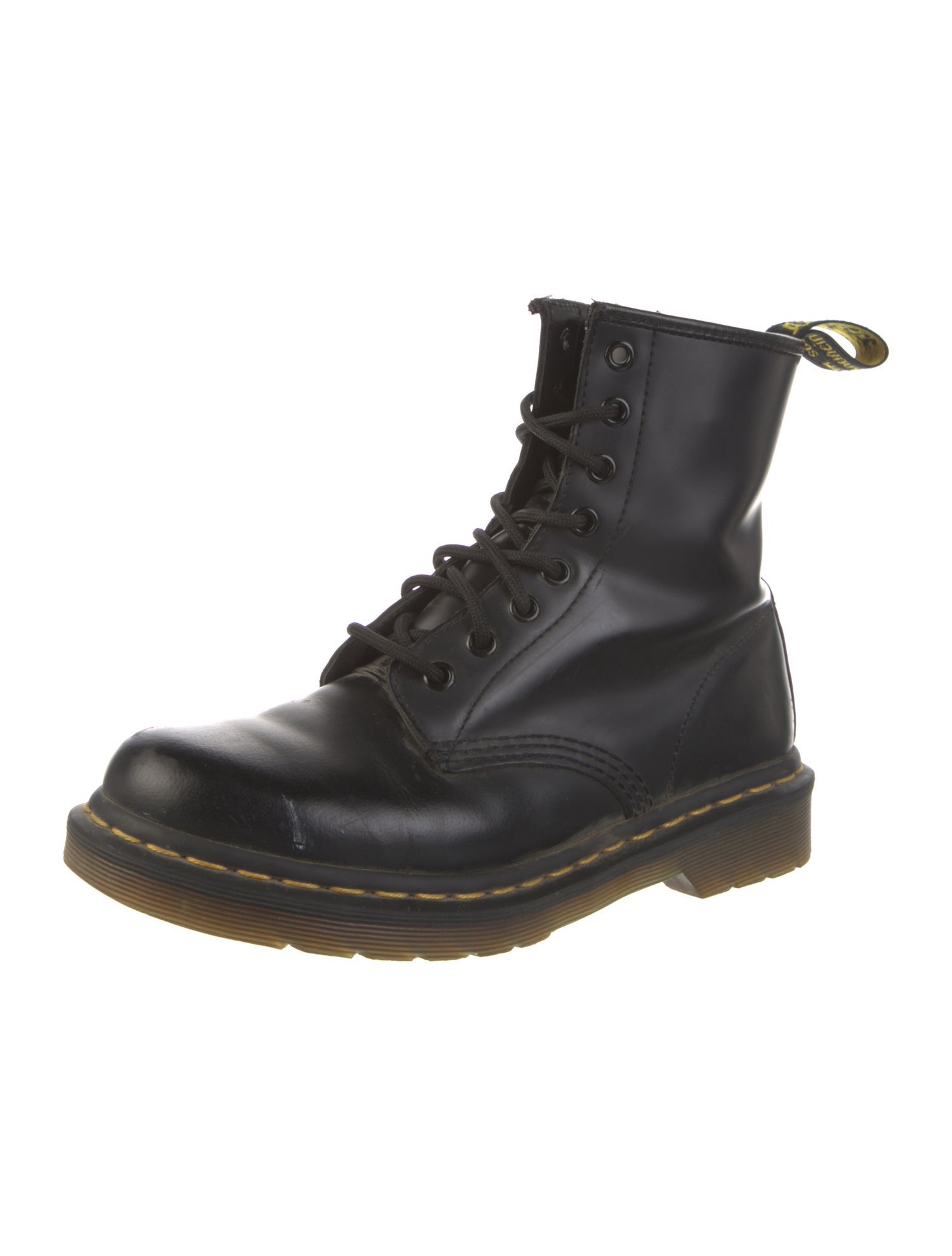 Dr. Martens Leather Combat Boots