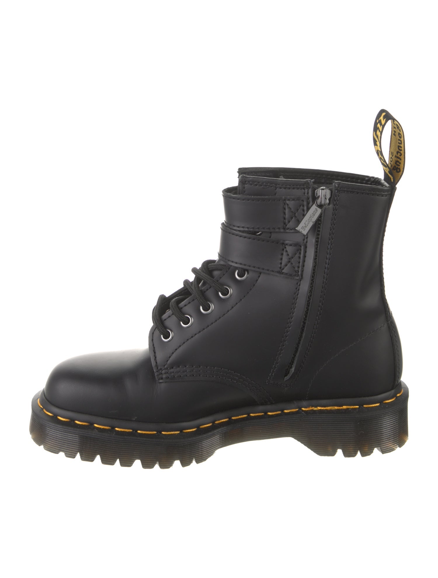 Dr. Martens Leather Combat Boots