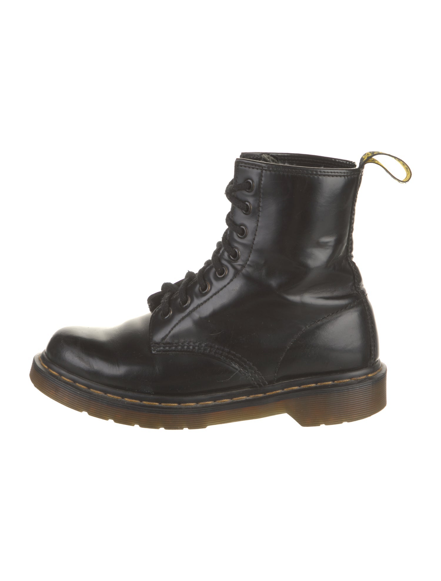 Dr. Martens Patent Leather Combat Boots