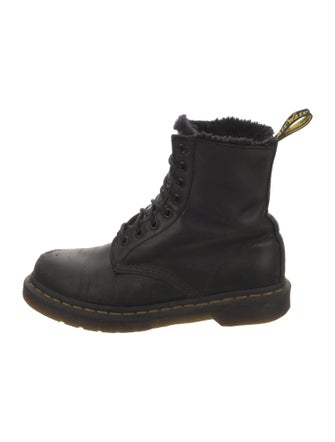 Dr. Martens Leather Combat Boots