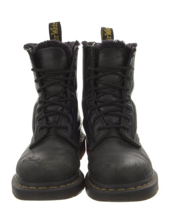 Dr. Martens Leather Combat Boots
