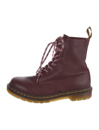 Dr. Martens Leather Combat Boots