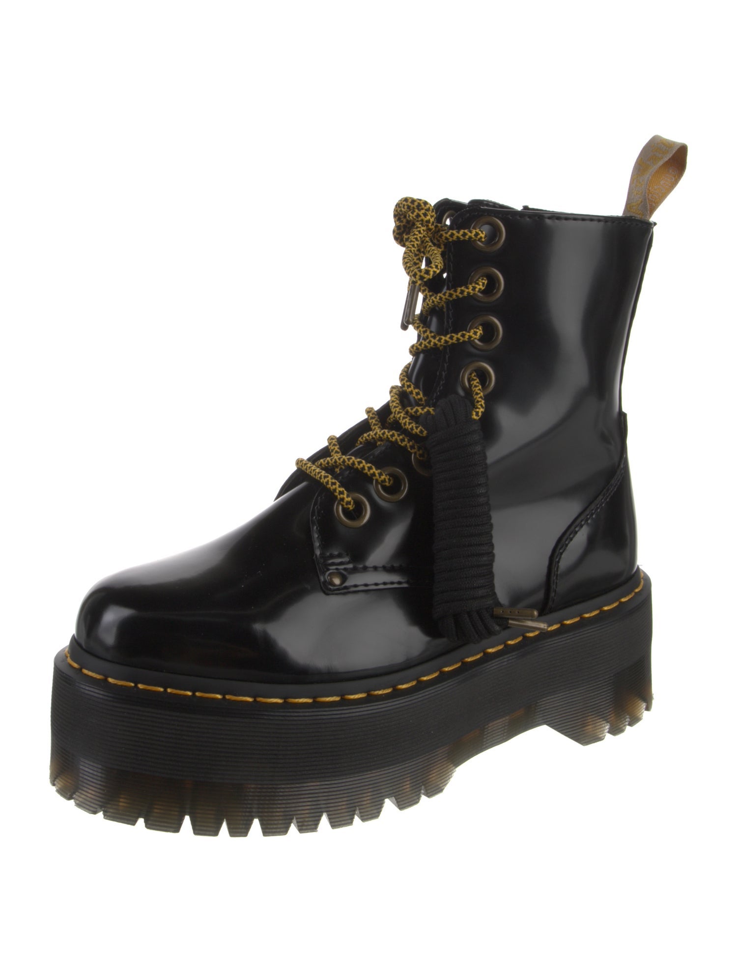 Dr. Martens Leather Combat Boots