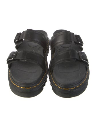 Dr. Martens Leather Slides