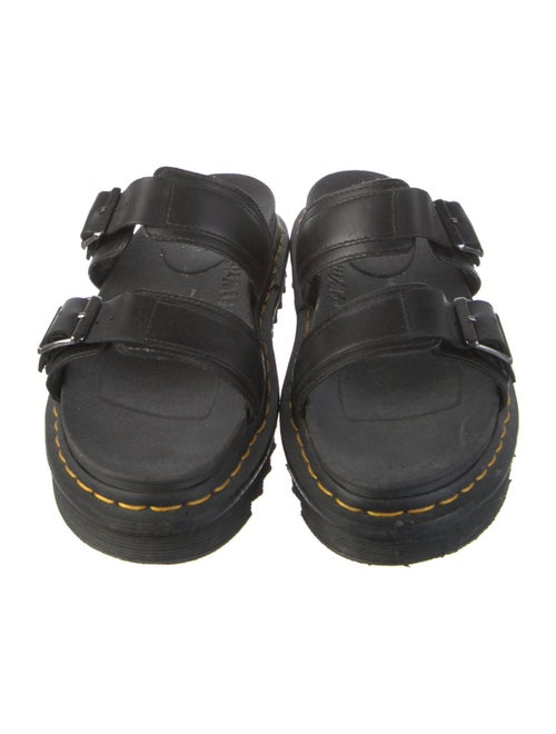 Dr. Martens Leather Slides