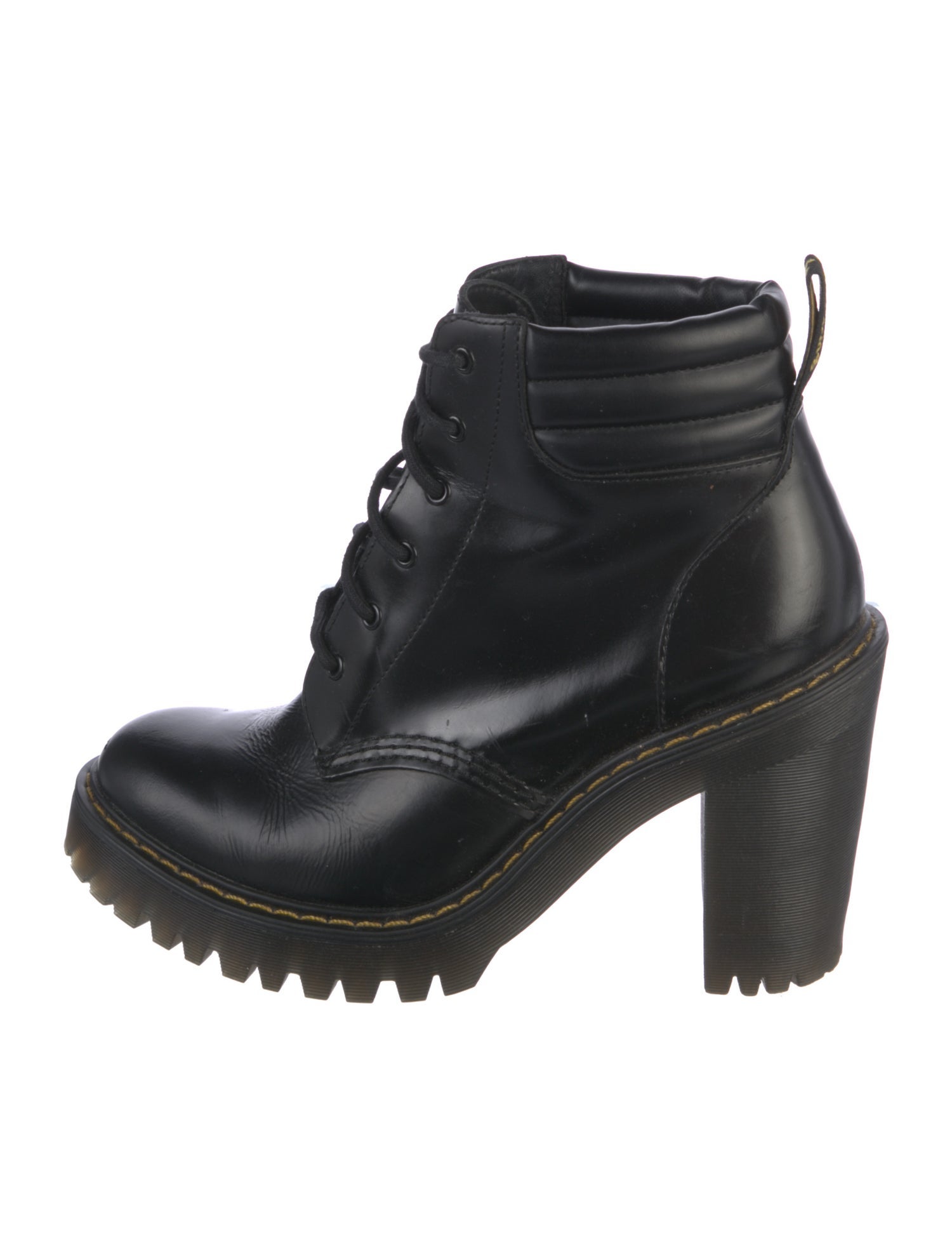Dr. Martens Leather Combat Boots
