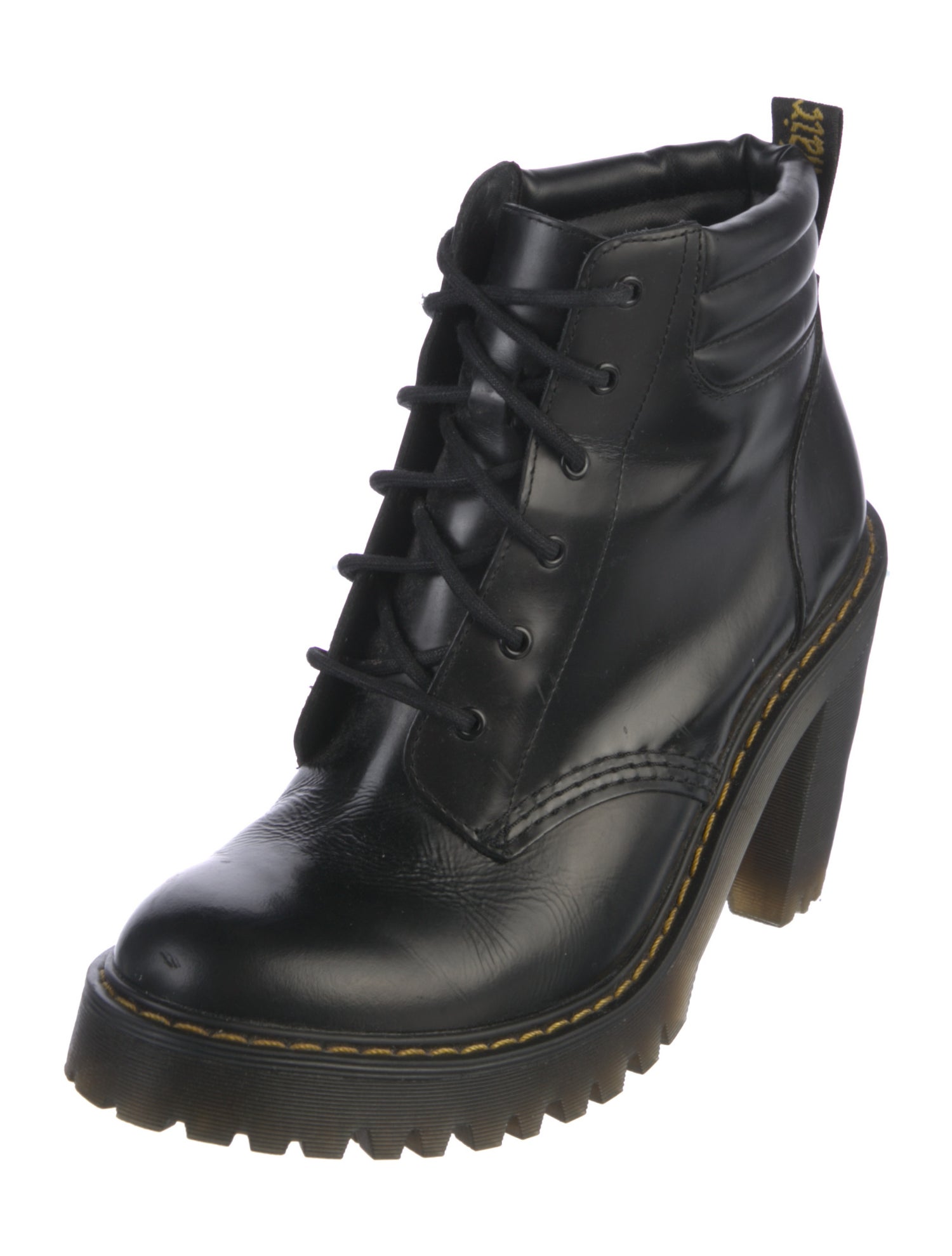 Dr. Martens Leather Combat Boots