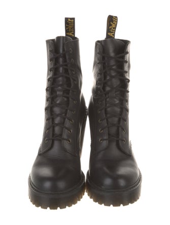Dr. Martens Leather Combat Boots