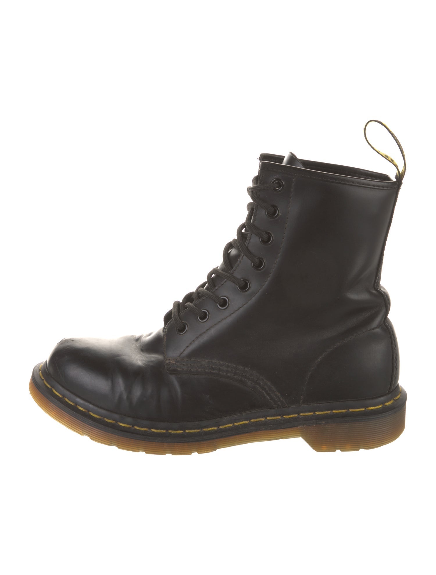 Dr. Martens Leather Combat Boots