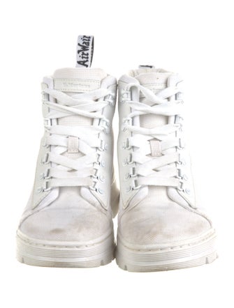 Dr. Martens Canvas Combat Boots
