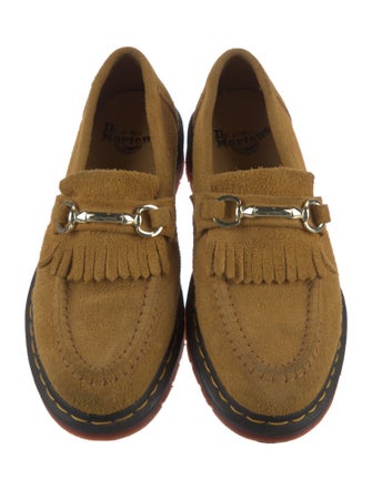 Dr. Martens Horsebit Accent Suede Loafers