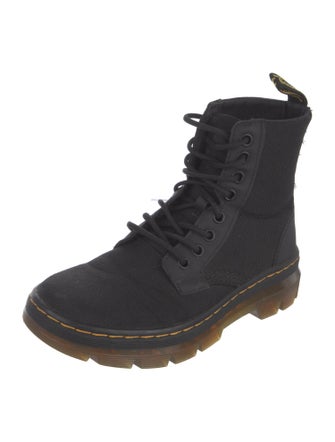Dr. Martens Canvas Combat Boots