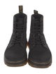 Dr. Martens Canvas Combat Boots