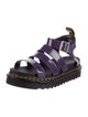 Dr. Martens Patent Leather Gladiator Sandals