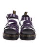 Dr. Martens Patent Leather Gladiator Sandals