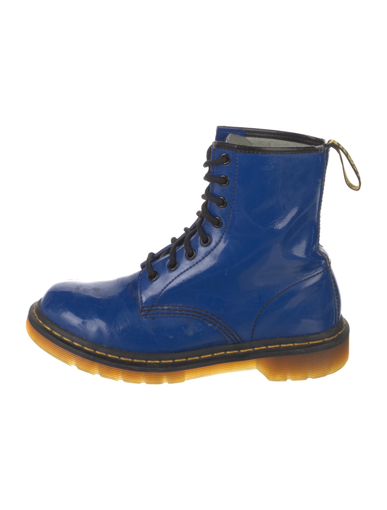 Dr. Martens Patent Leather Combat Boots