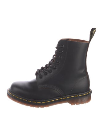 Dr. Martens Leather Combat Boots
