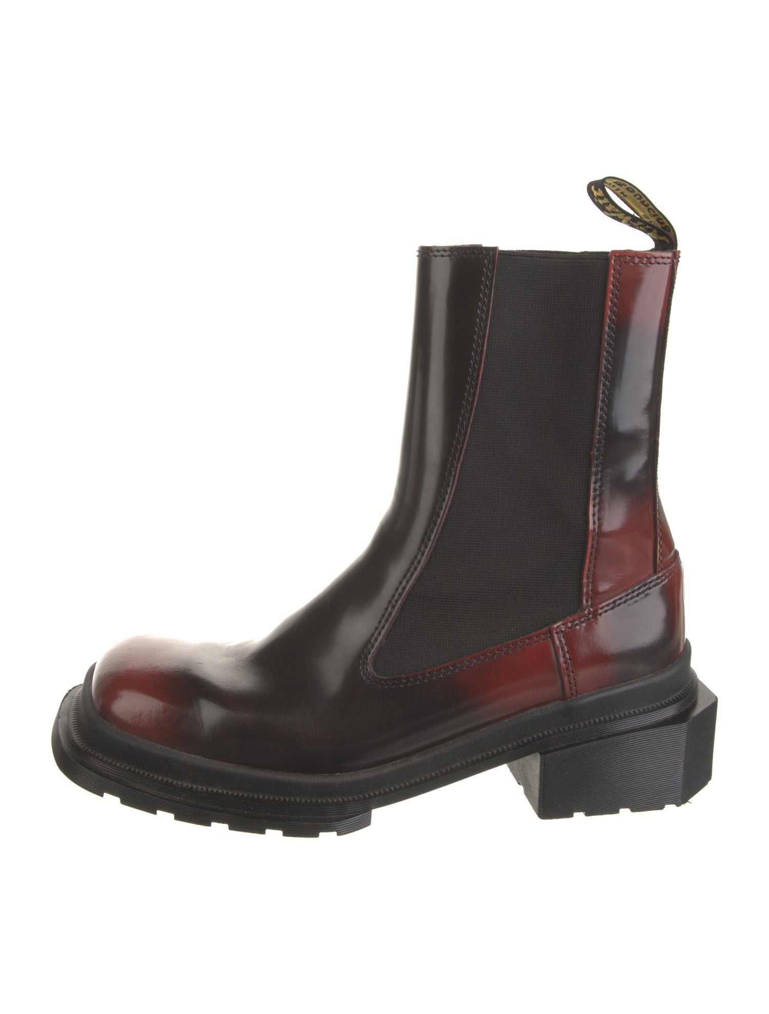 Dr. Martens Leather Printed Chelsea Boots