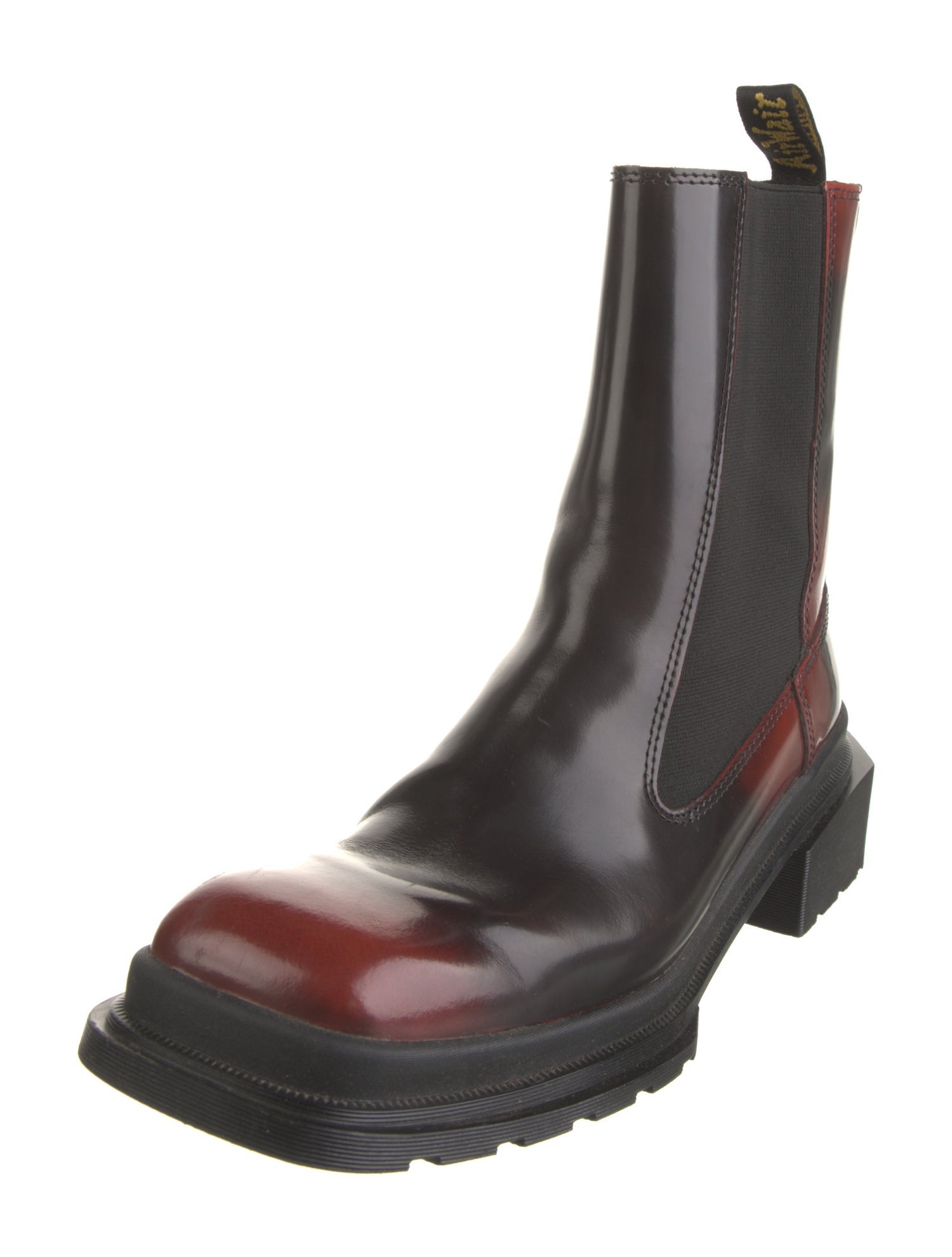 Dr. Martens Leather Printed Chelsea Boots