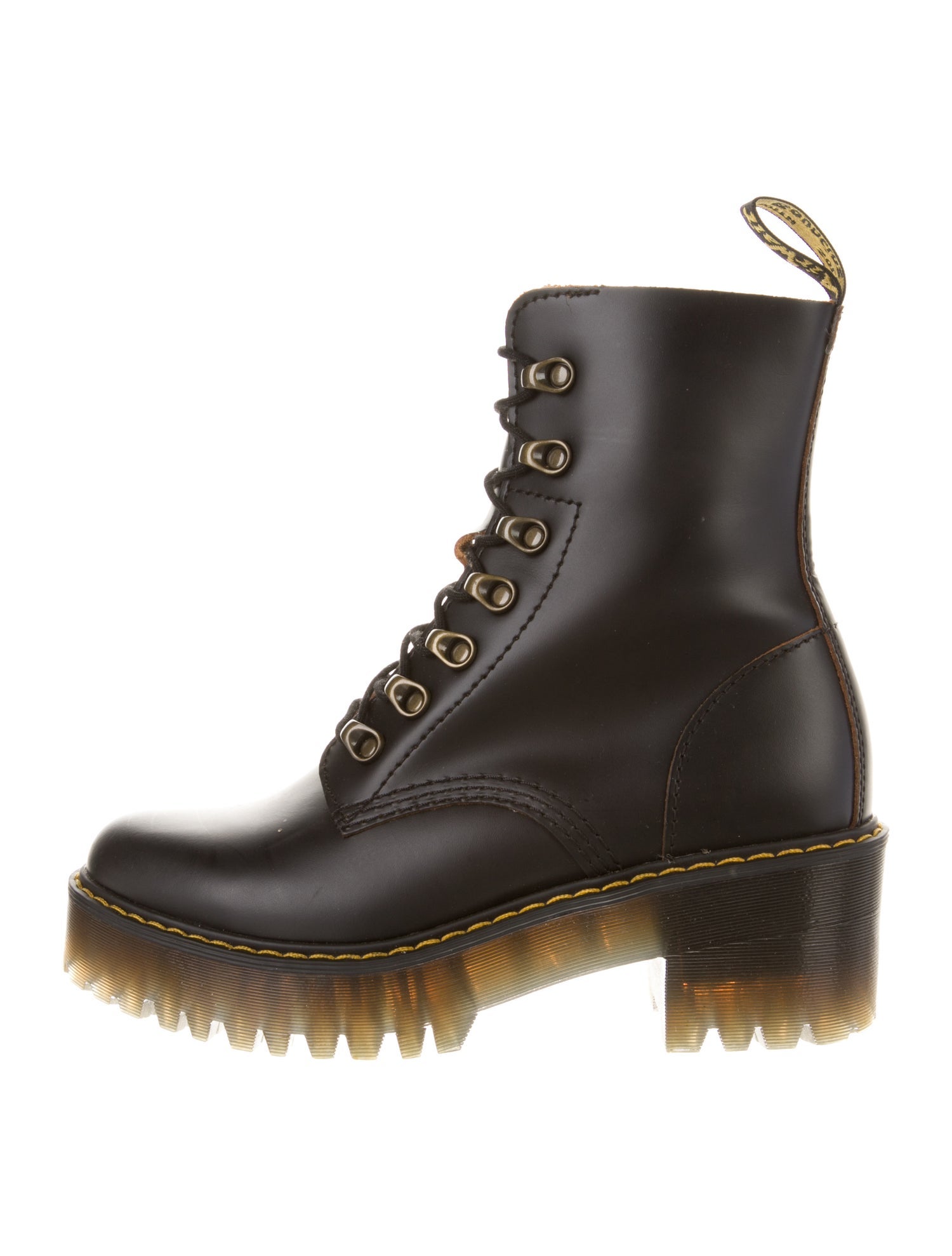 Dr. Martens Leather Combat Boots
