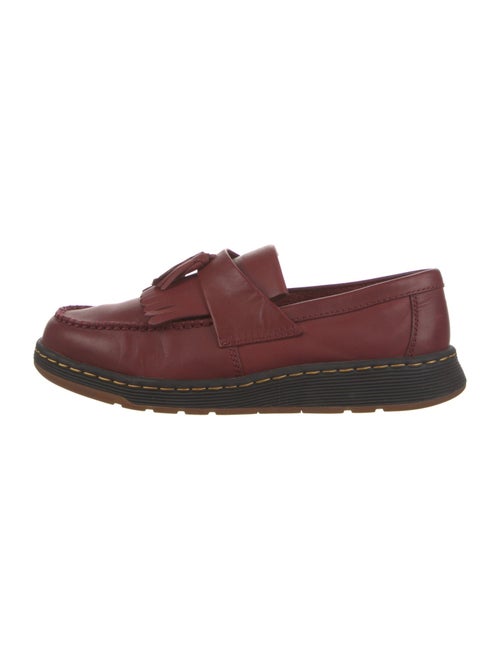 Dr. Martens Leather Tassel Accents Boat Shoes