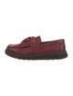 Dr. Martens Leather Tassel Accents Boat Shoes
