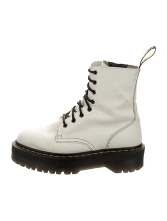 Dr. Martens Leather Combat Boots
