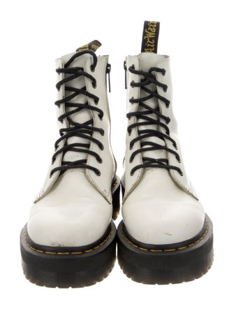 Dr. Martens Leather Combat Boots
