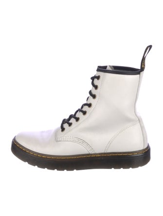 Dr. Martens Leather Combat Boots
