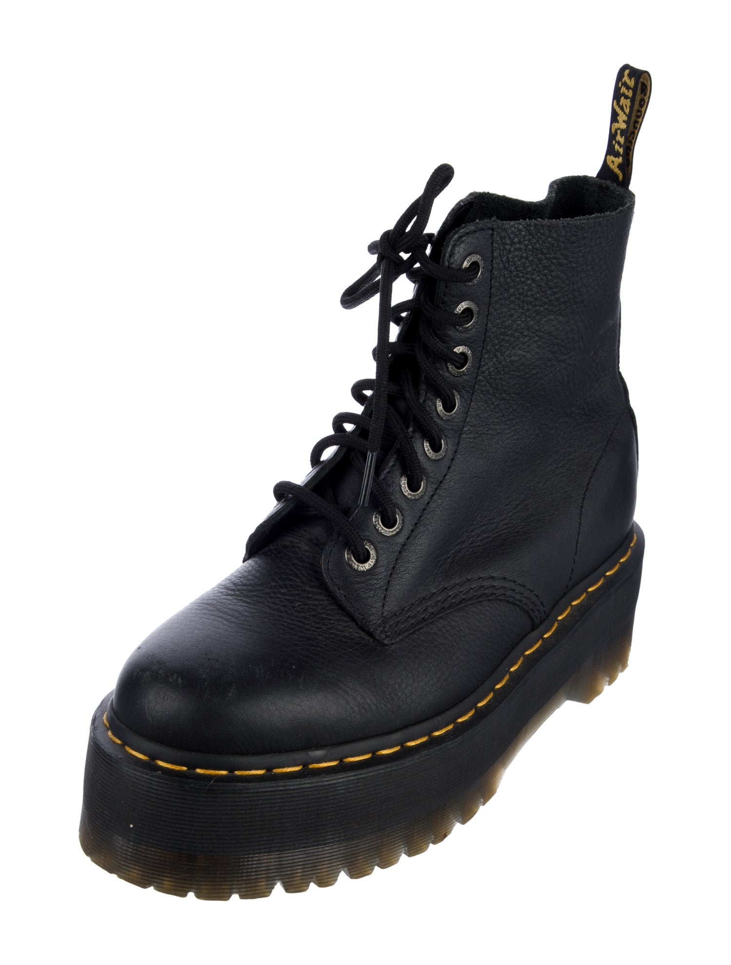 Dr. Martens Leather Combat Boots