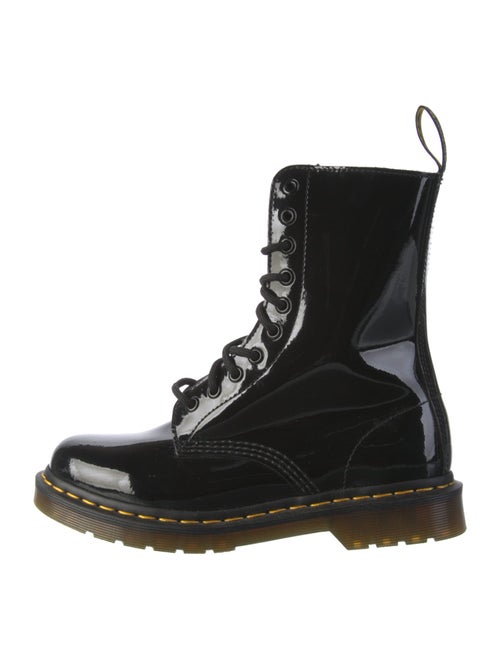 Dr. Martens Patent Leather Combat Boots
