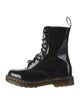 Dr. Martens Patent Leather Combat Boots
